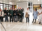 Veterani vojne za Slovenijo so dobrodelno prebarvali prostore Porodnišnice Ljubljana